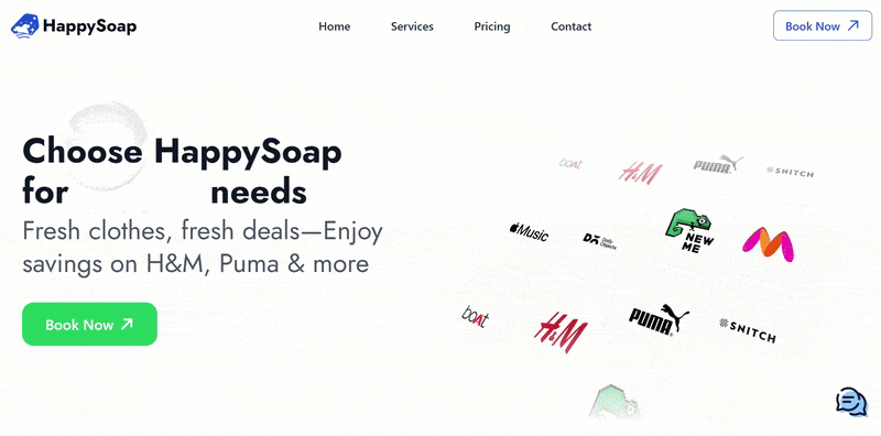 Image of HappySoap - Smart Laundry Service